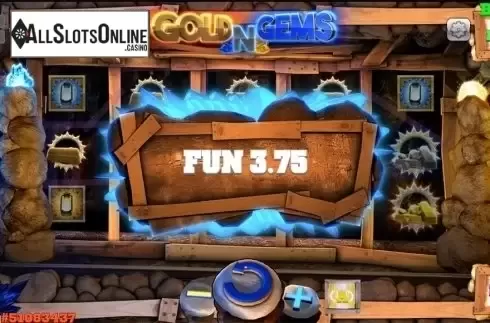 Win screen. Gold and Gems 2 from Concept Gaming