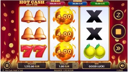 Hot Cash: Hold ‘n’ Link slot screenshot 3