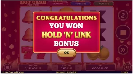 Hot Cash: Hold ‘n’ Link slot screenshot 4