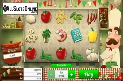 Game Workflow screen. Hot Pot from PAF