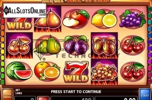 Screen 2. Hot & Gold from Casino Technology