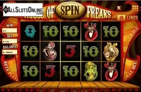 Screen4. House fo Freaks from Booming Games