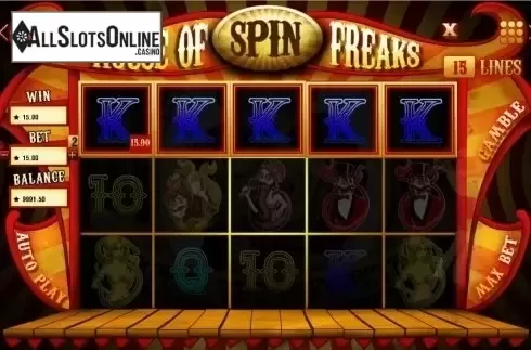 Screen6. House fo Freaks from Booming Games
