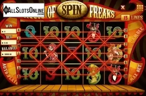 Screen3. House fo Freaks from Booming Games