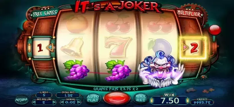 It's a Joker slot screenshot 2
