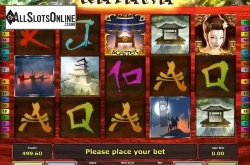 Reels. Katana from Greentube