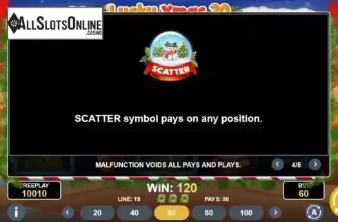 Game Features screen 2
