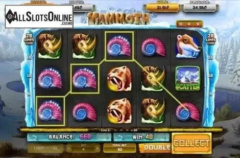 Win Screen 2. Mammoth (Betsense) from Betsense