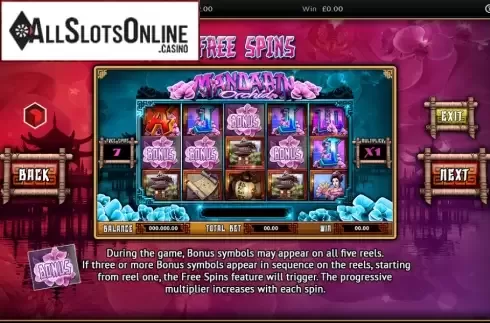 Paytable 2. Mandarin Orchid from CORE Gaming