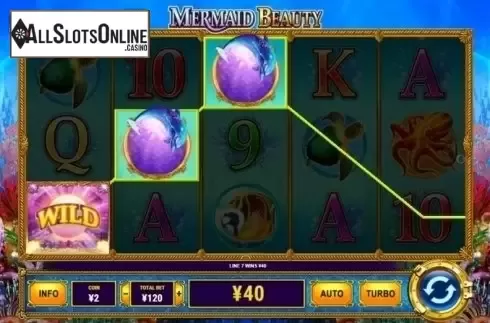 Win Screen . Mermaid Beauty from Skywind Group