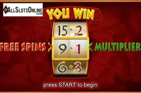 Bonus Wheel Screen