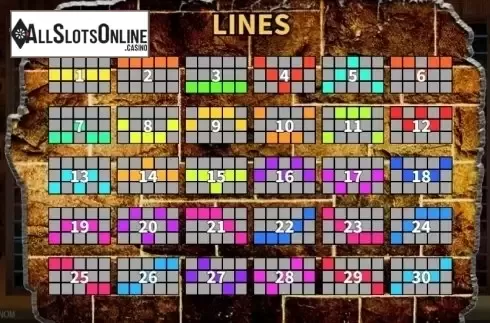 Paytable 3. Mysterious Pyramid from KA Gaming