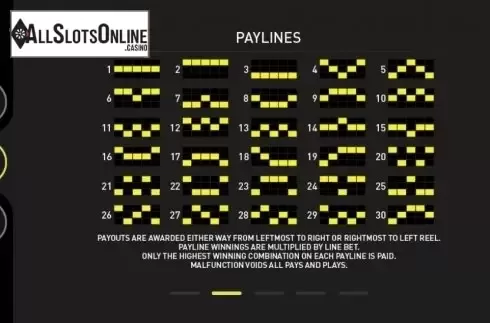 Paytable 3. Phoenix (Dragoon Soft) from Dragoon Soft