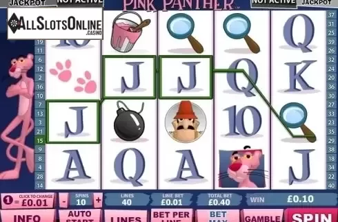 Win Screen 2. Pink Panther from Playtech