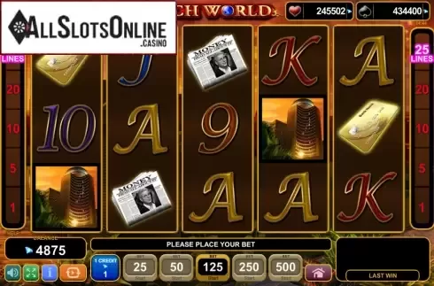 Screen8. Rich World from EGT