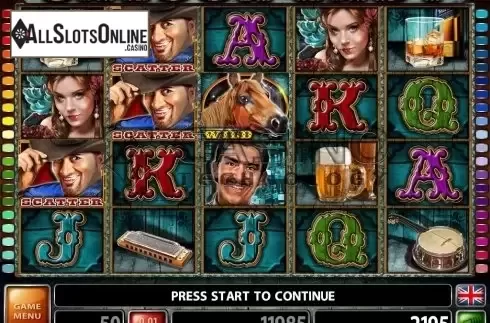 Screen3. Saloon Lady from Casino Technology