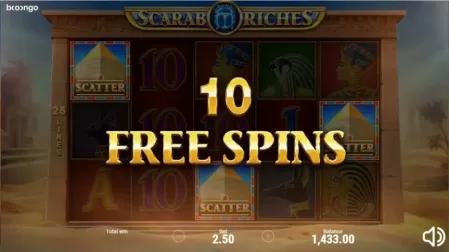 Scarab Riches slot screenshot 3