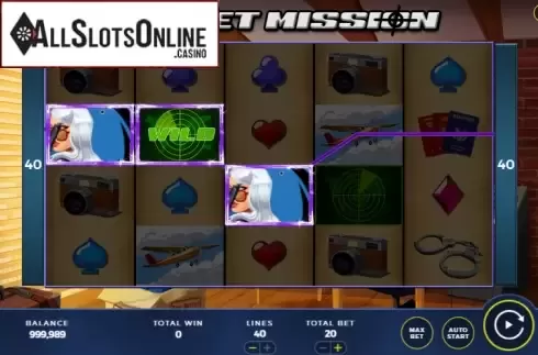 Win screen 2. Secret Mission from WMS