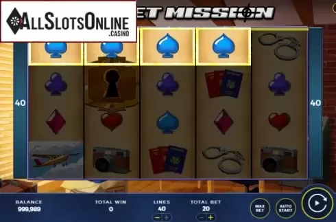 Win screen 1. Secret Mission from WMS
