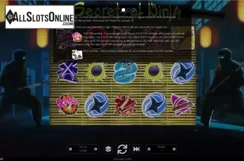 Features screen
