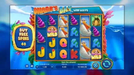 Shark's Bay slot screenshot 1