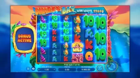 Shark's Bay slot screenshot 3
