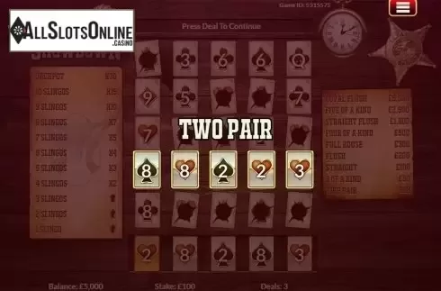 Game workflow 2. Slingo Showdown from Slingo Originals