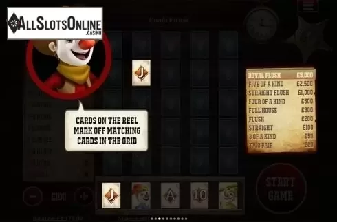 Paytable 3. Slingo Showdown from Slingo Originals