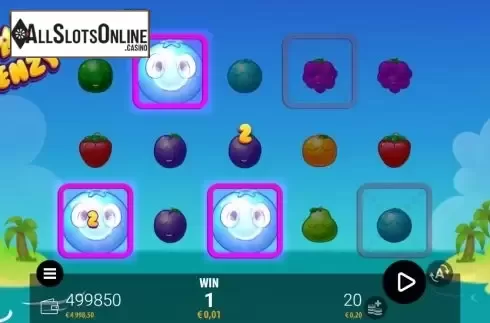 Win screen. Star Frenzy from Zeus Play