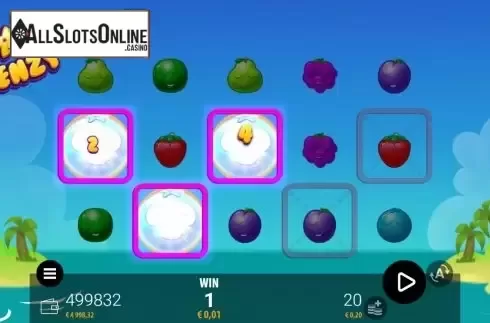 Win screen 2. Star Frenzy from Zeus Play