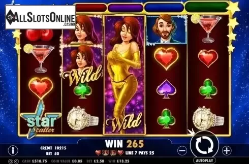 Win Screen . Star Jackpots from Pragmatic Play