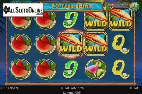 Free Spins screen 2