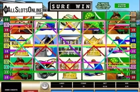 Screen4. Sure Win from Microgaming