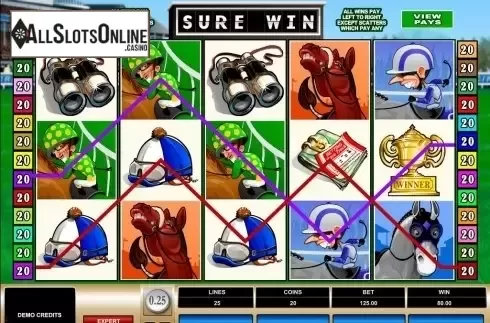 Screen5. Sure Win from Microgaming