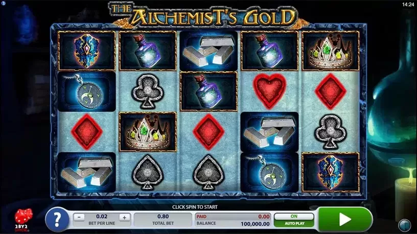 The Alchemist's Gold slot screenshot 1