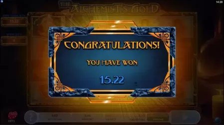 The Alchemist's Gold slot screenshot 5
