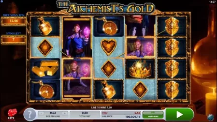 The Alchemist's Gold slot screenshot 4