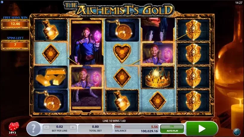 The Alchemist's Gold slot screenshot 4