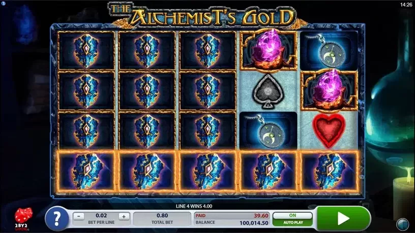The Alchemist's Gold slot screenshot 2