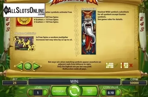 Screen8. Thunderfist from NetEnt