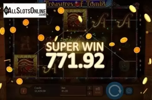 Screen 6. Treasure of Tombs from Playson