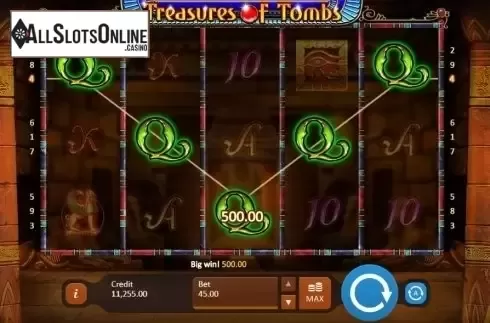 Screen 3. Treasure of Tombs from Playson