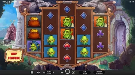 Troll's Gold slot screenshot 1