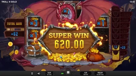 Troll's Gold slot screenshot 6