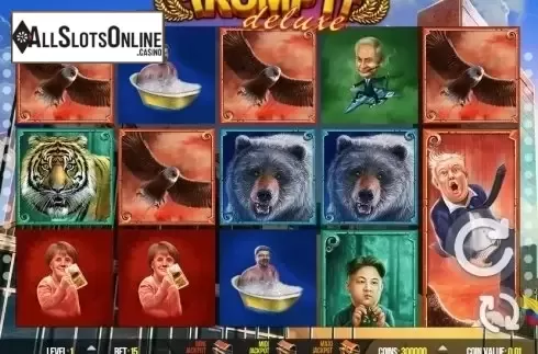 Reel Screen. Trump It Deluxe from Fugaso