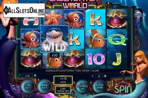 Screen 3. Underwater World from GamePlay