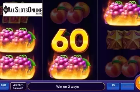 Win screen 2. Upper Hot from InBet Games