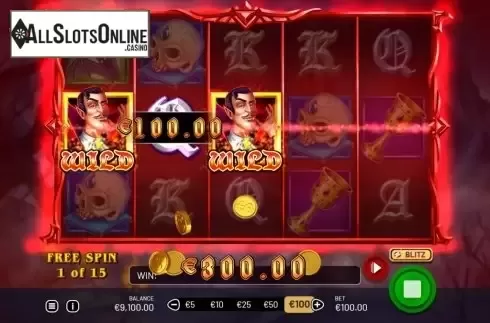 Win Screen . Vampires Gone Wild from Shock