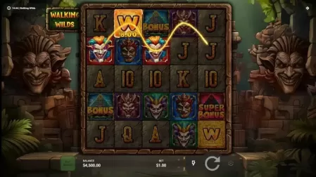 Walking Wilds slot screenshot 2