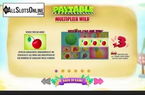 Multiplier screen. Wild Flips on Top from Skywind Group